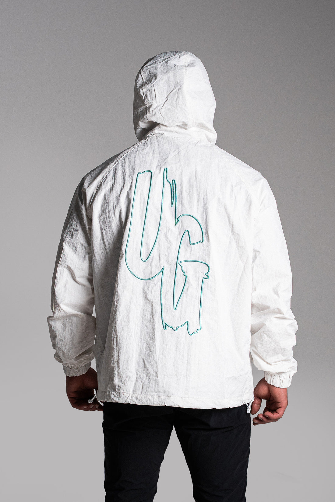 UG HEAVYWEIGHT WINDBREAKER 'WHITE/TIFFANY'