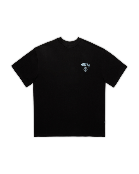 WNDRR EMPORIUM HEAVY WEIGHT TEE 'BLACK'