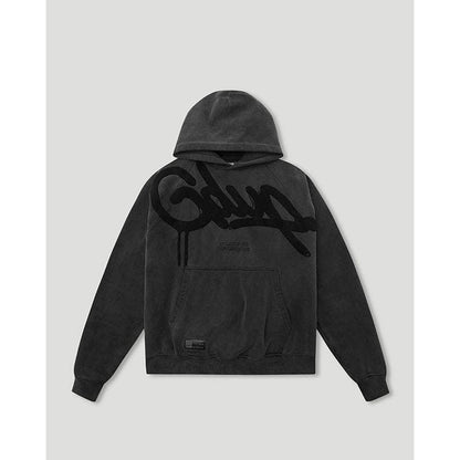 GEEDUP Handstyle Hoodie Vintage 'Washed Black'