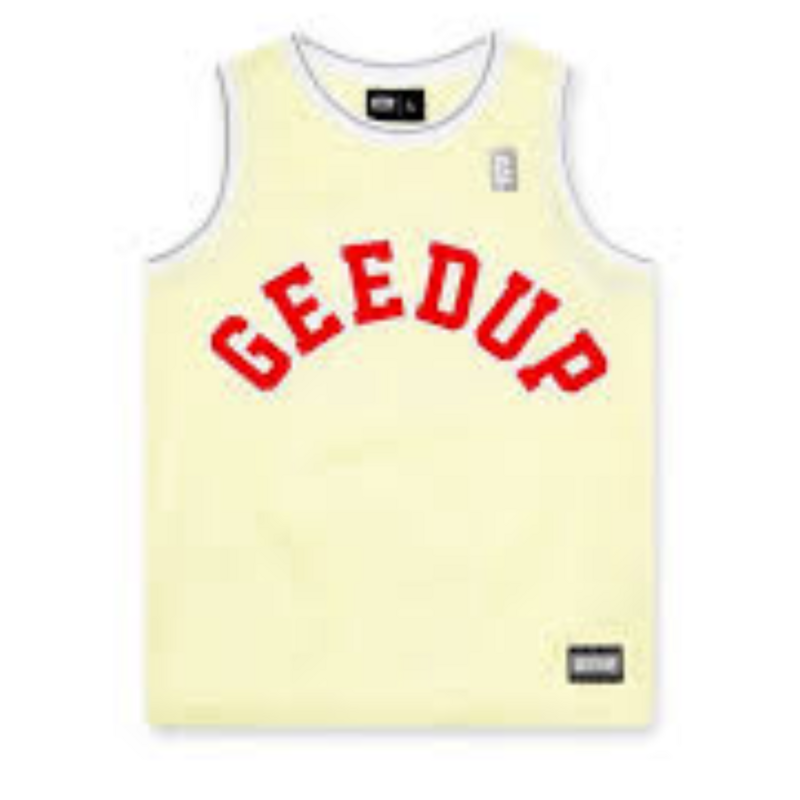 Geedup Co Basketball Jersey 'Cream'