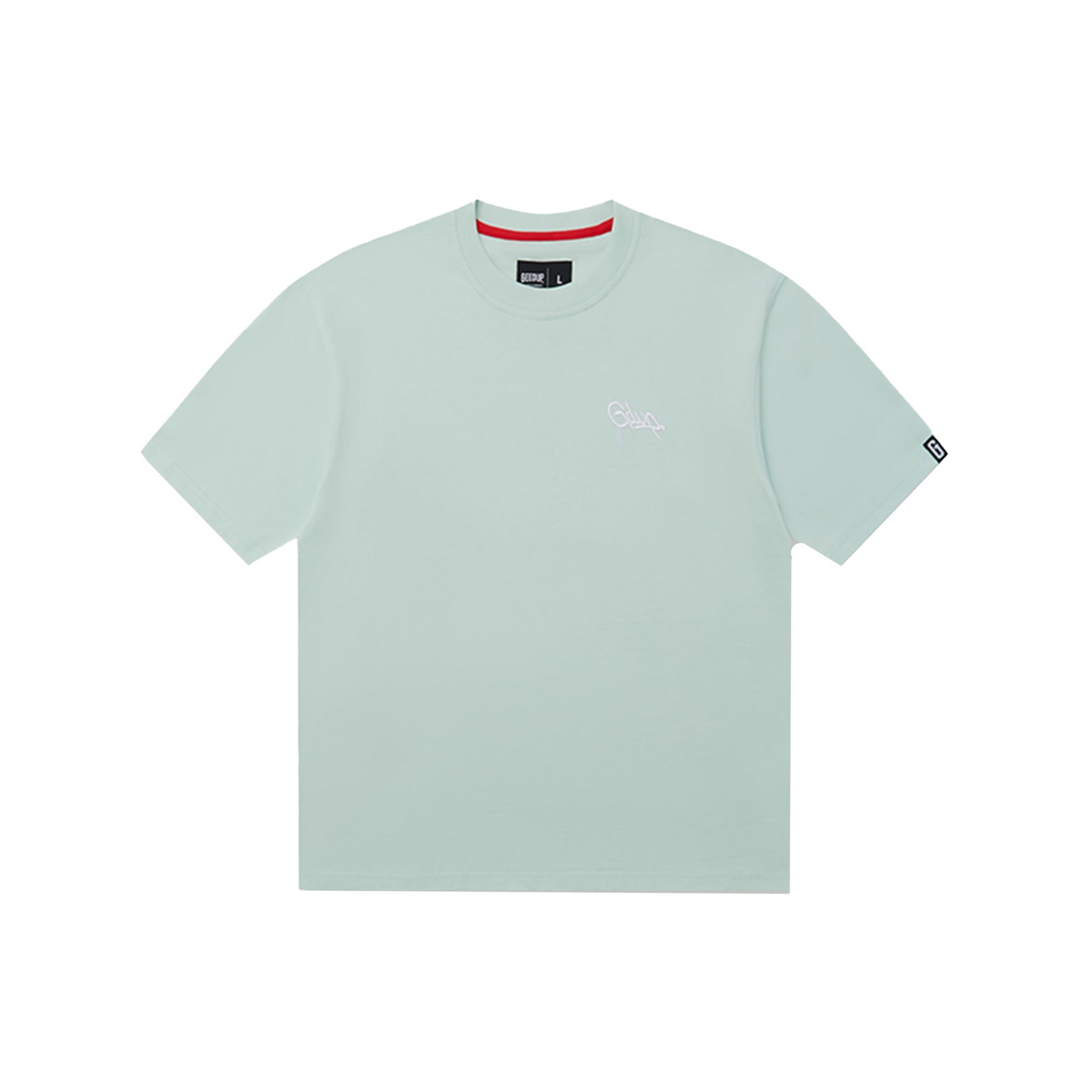 Geedup Co Handstyle EMB T-Shirt 'Soft Green'