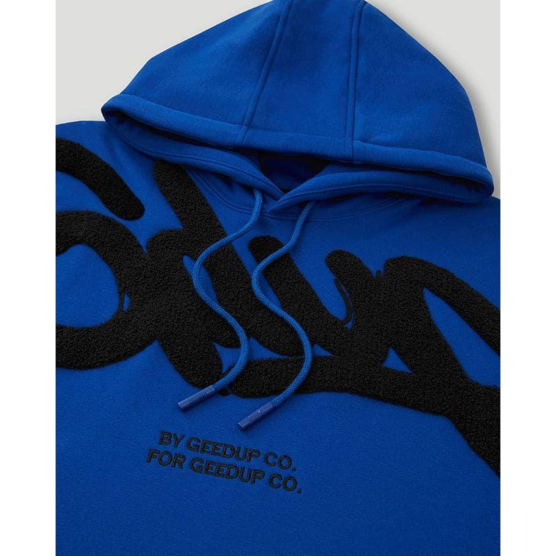 Geedup Handstyle Hoodie 'Royal Blue / Black'