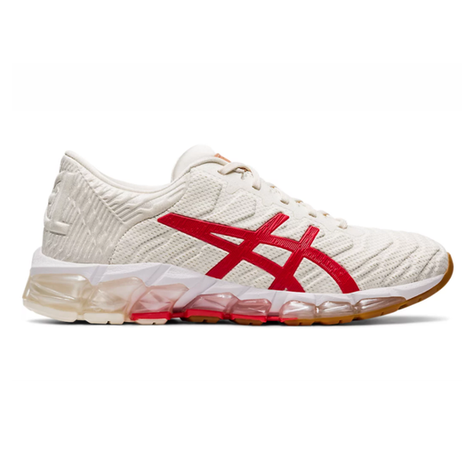 Womens Asics Gel-Quantum 360 5 'Cream/Classic Red'