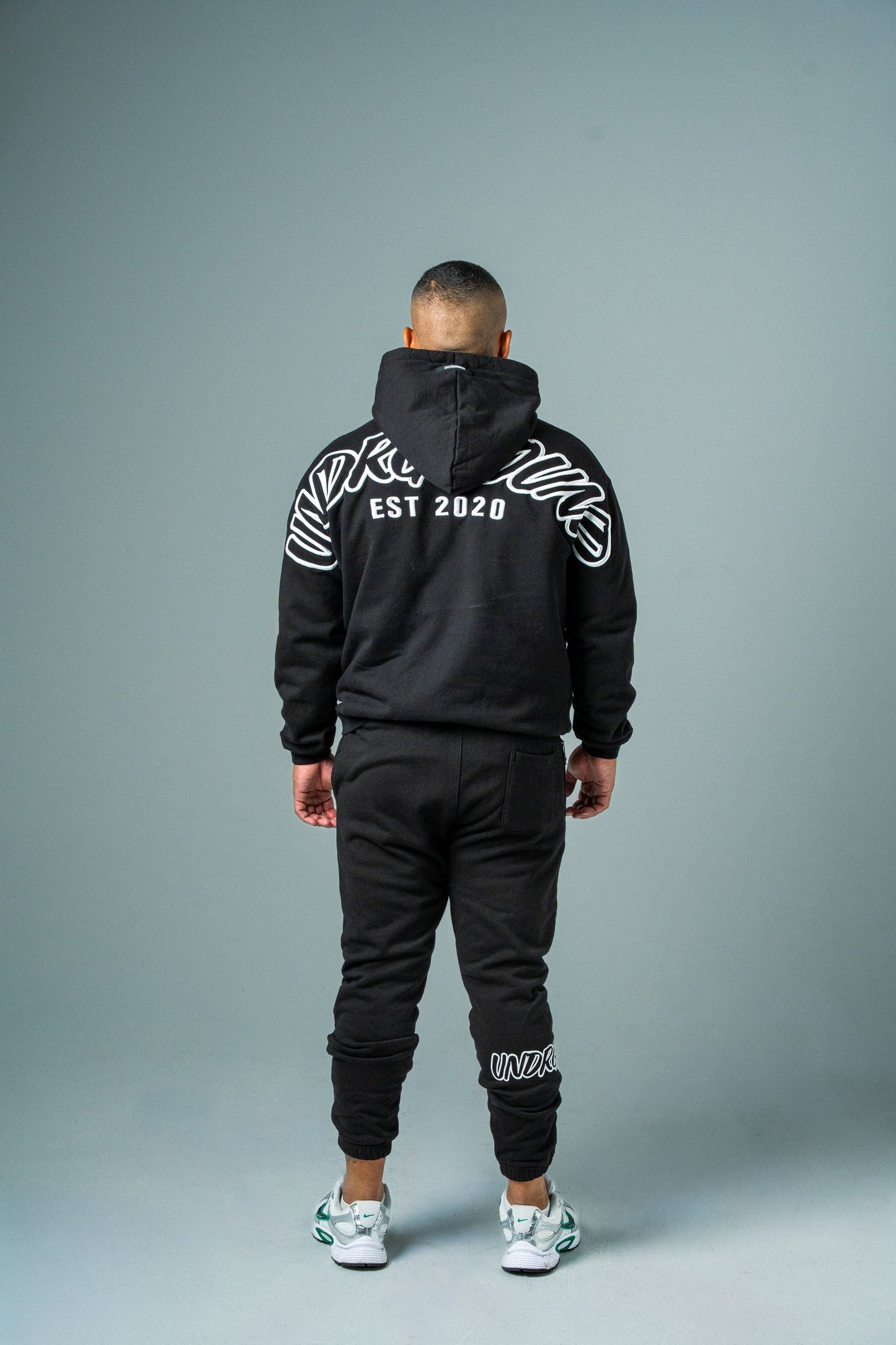 Hype Hoodie Black/Snow