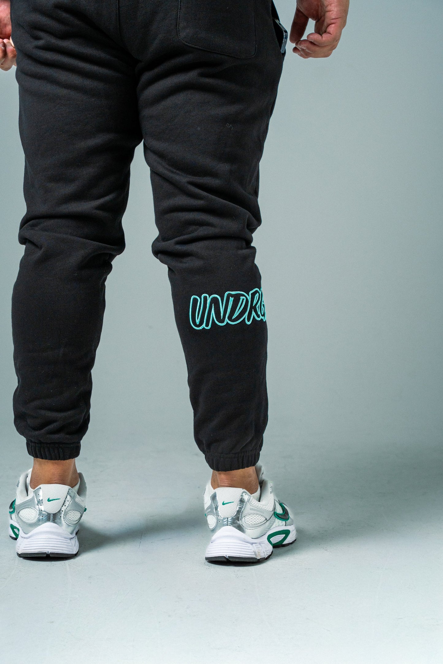 Hype Trackpants Black/Tiffany