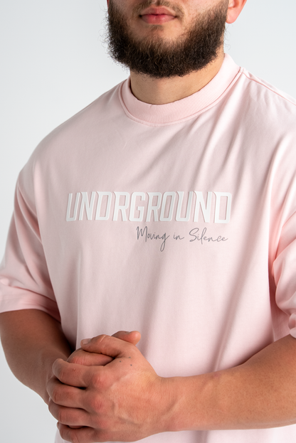 UG MOVING IN SILENCE TEE x 'FADED ROSE