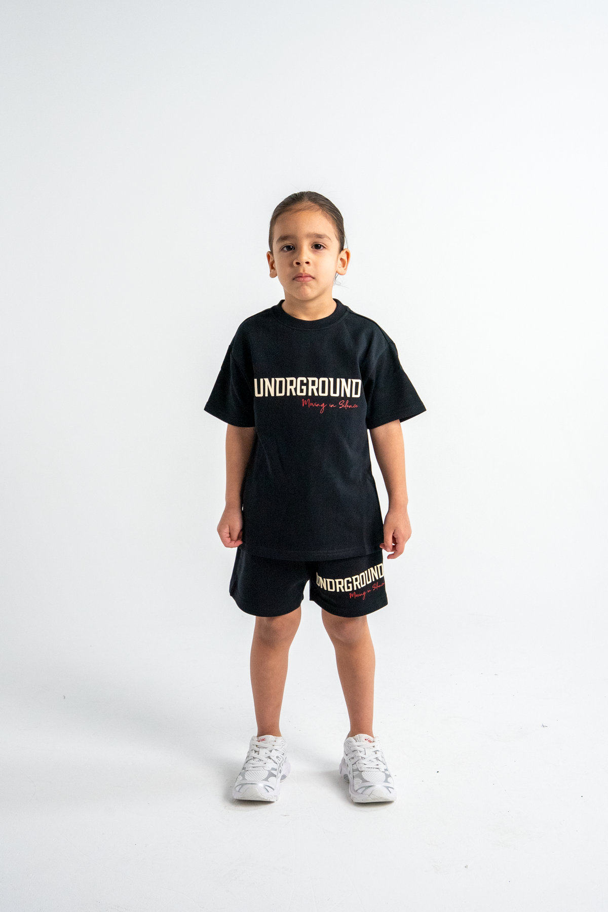 UG MOVING SILENCE KIDS TEE 'BLACK'