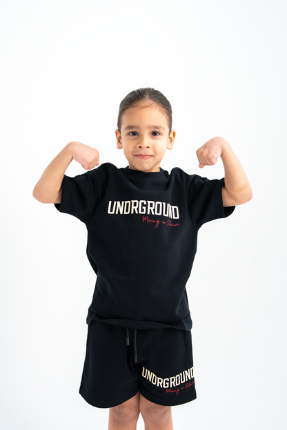 UG MOVING SILENCE KIDS TEE 'BLACK'