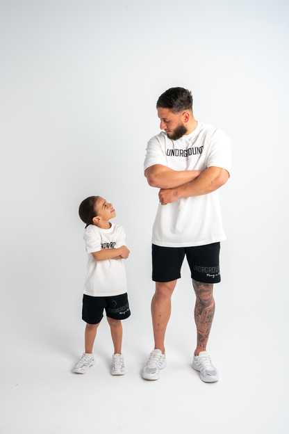 UG MOVING SILENCE SHORTS 'BLACK/CHARCOAL