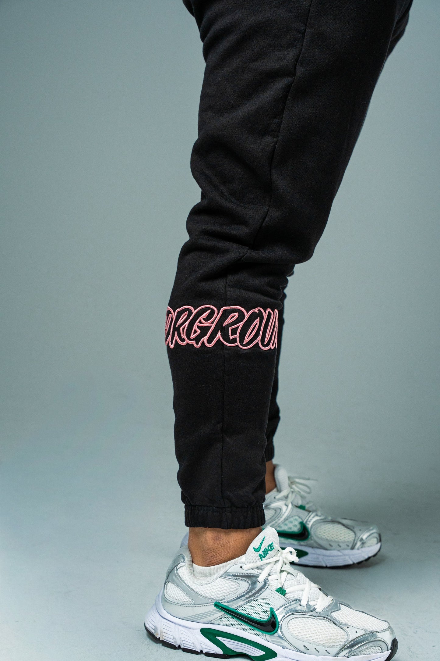Hype Trackpants Black/Rose