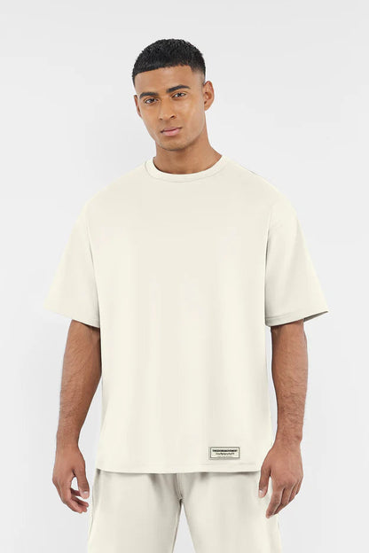 TGM AUS Print Oversized T-Shirt 'Ivory'