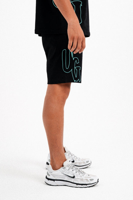 UNDRGROUND OMERTA SHORTS 'TIFFANY'