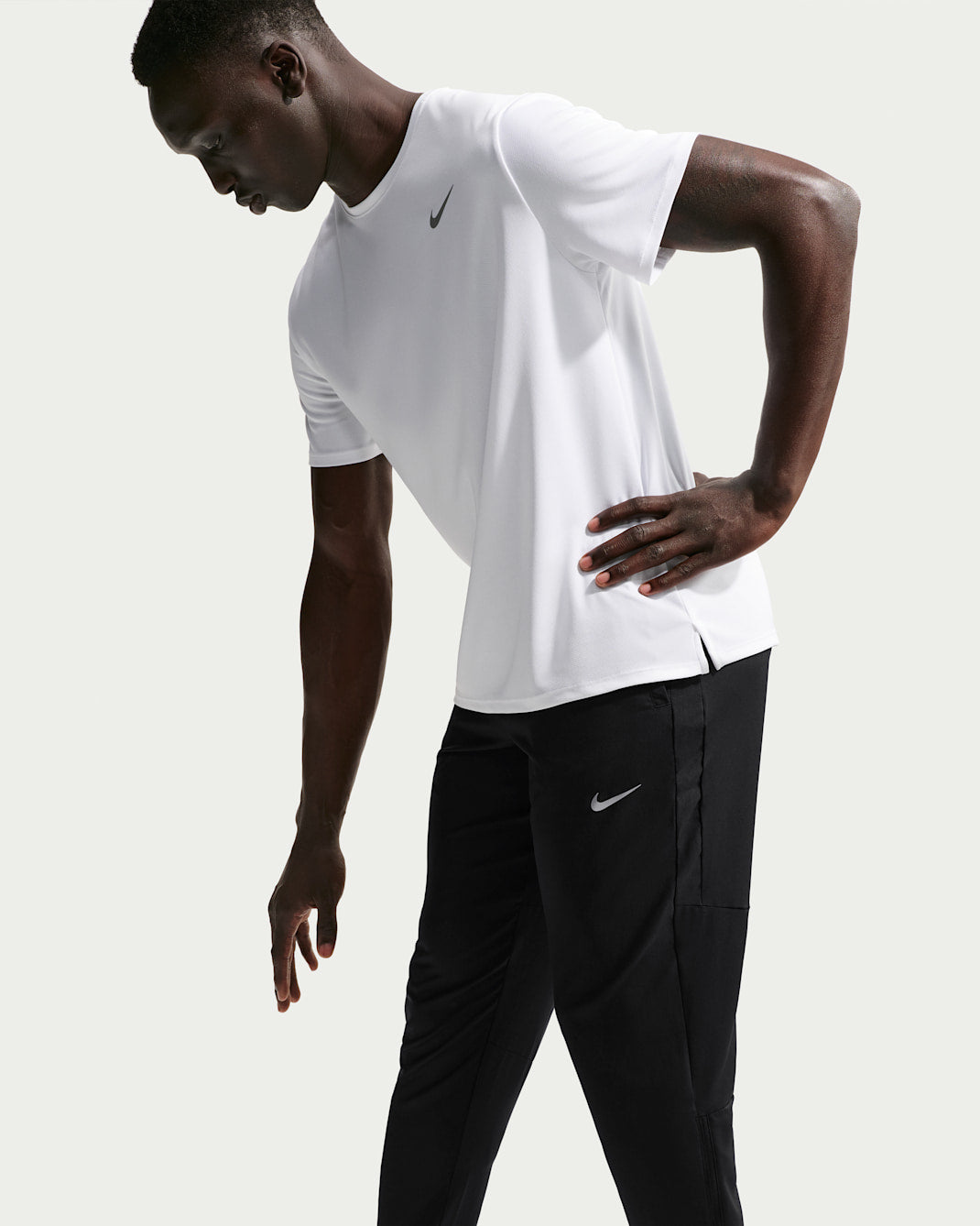 Men's Dri-FIT Woven Running Trousers 'Black'