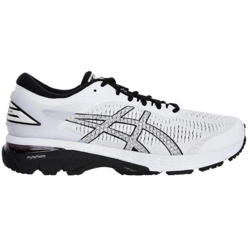 Men's ASICS Gel-Kayano 25 'WHITE/BLACK'