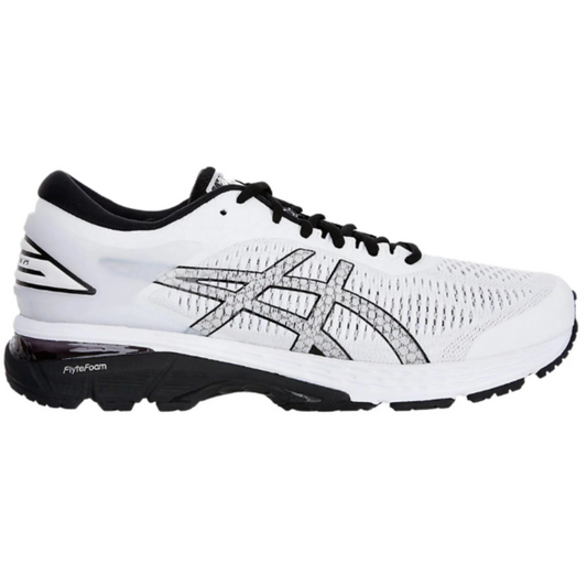 Men's ASICS Gel-Kayano 25 'WHITE/BLACK'