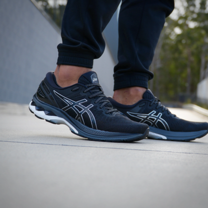 Men's ASICS Gel Kayano 27 'BLACK/PURE SILVER'