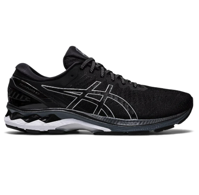 Men's ASICS Gel Kayano 27 'BLACK/PURE SILVER'