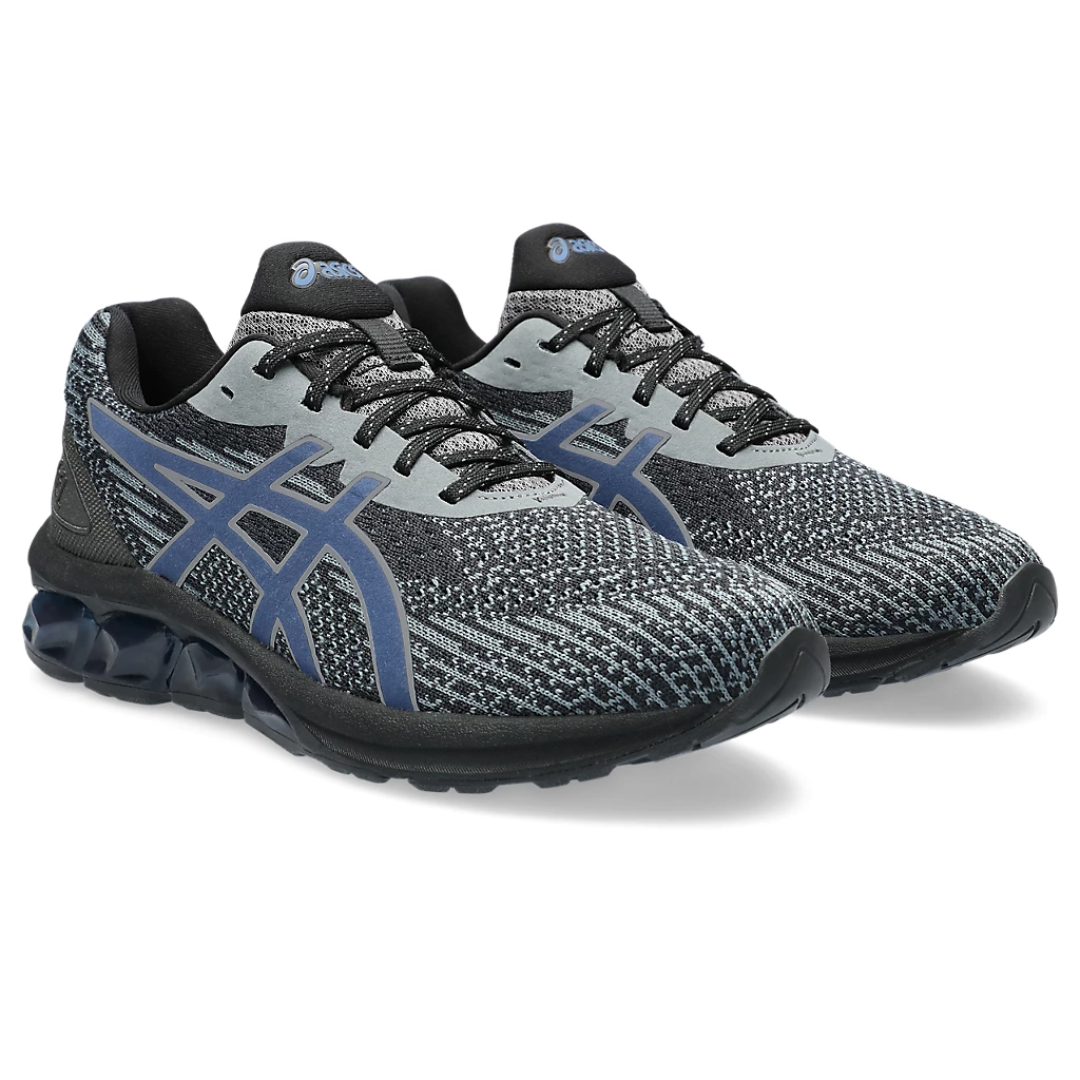 Men's ASICS Gel Quantum 180 VII Knit 'Steel Grey/Midnight Blue'