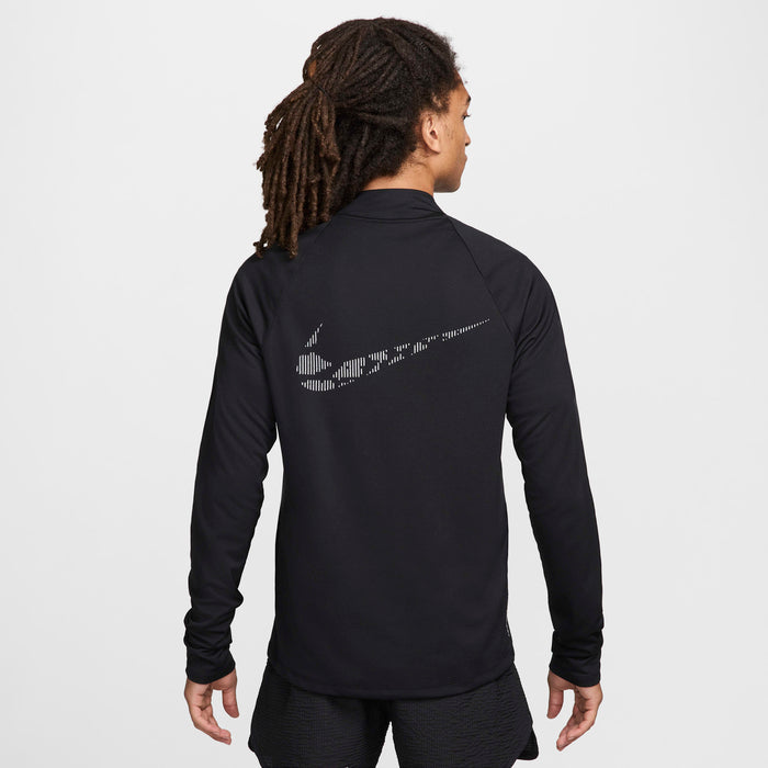 Men's Dri-FIT 1/2-Zip Mid-Layer Running Top 'Black'