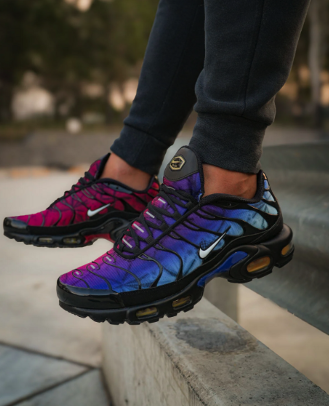 Men's Nike Air Max Plus TN 25TH Anniversary 'FLORAL GREEDY/FIREBERRY'