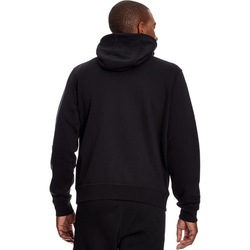 Men's Nike Club Swoosh Full Zip Hoodie 'black'