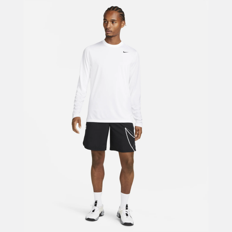 Men's Nike Dri-Fit Legend Long Sleeve Shirt 'White'