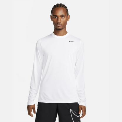 Men's Nike Dri-Fit Legend Long Sleeve Shirt 'White'