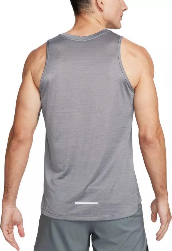 Men's Nike Dri-Fit Miler Tank Top 'Grey'