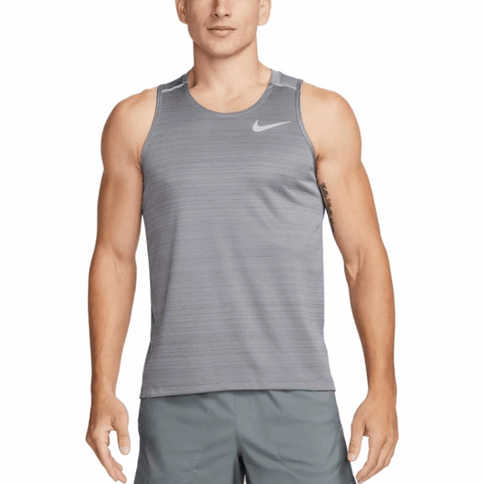 Men's Nike Dri-Fit Miler Tank Top 'Grey'