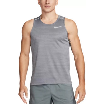 Men's Nike Dri-Fit Miler Tank Top 'Grey'