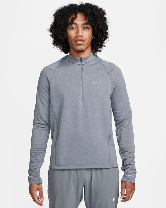 Men's Therma-FIT 1/2-Zip Running Top 'Grey'