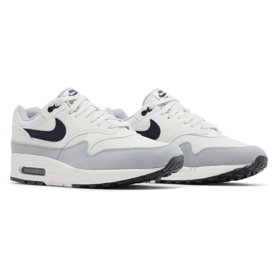 Nike Air Max 1 'Pure Platinum Dark Obsidian'