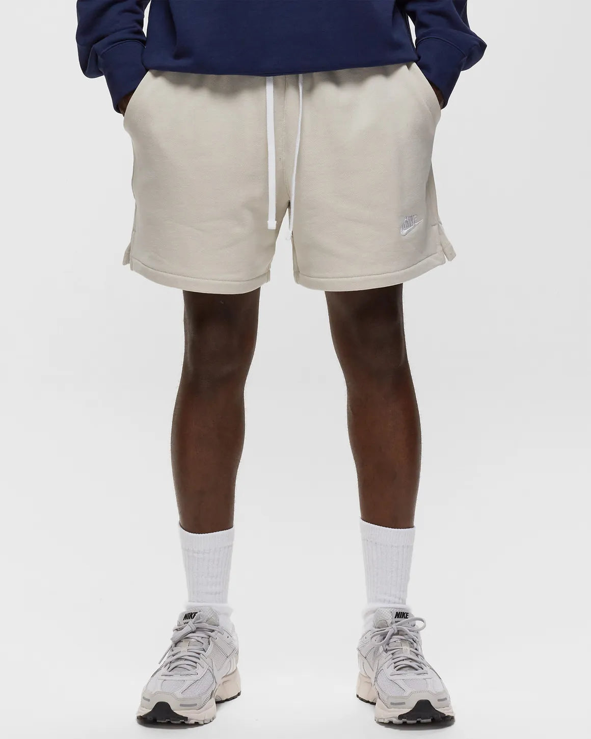 Nike Club French Terry Flow Shorts 'LIGHT BONE'