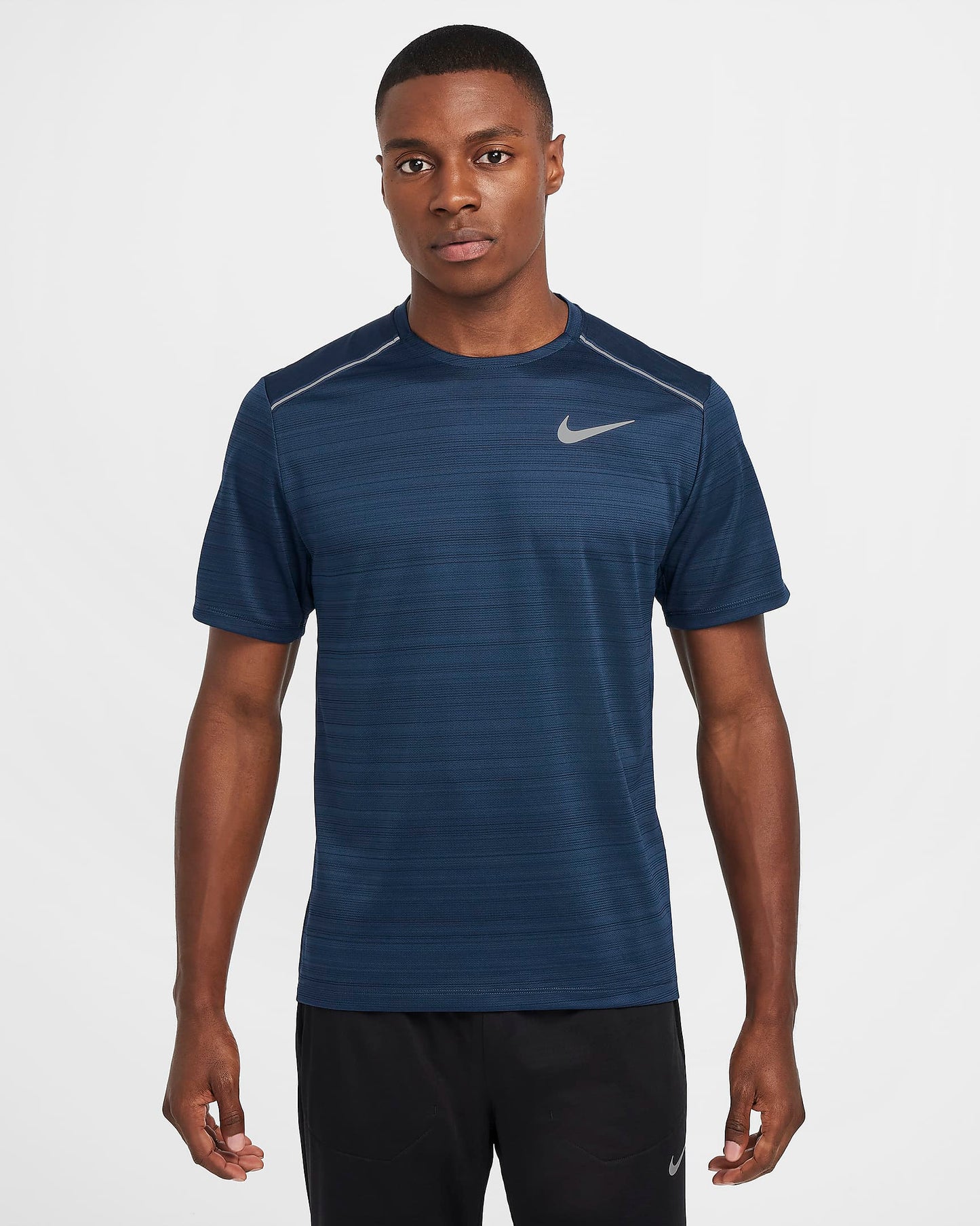 Nike Dri-Fit Miler 1.0 T-Shirt 'Navy Blue'