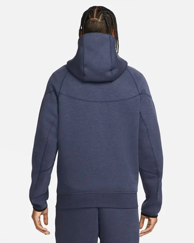 Nike Tech Fleece Windrunner Full-Zip Hoodie 'Obsidian/Black'