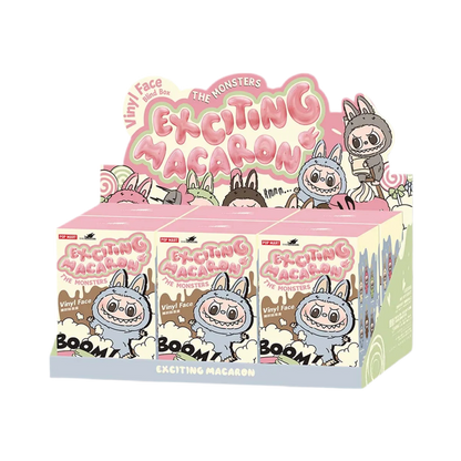 Pop Mart Labubu v1 Exciting Macaron Face Blind Box x6
