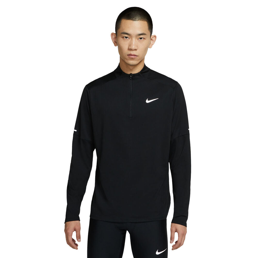 Nike Element Men's Dri-FIT 1/2-Zip Running Top 'Black'