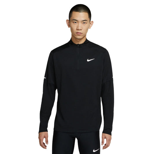 Nike Element Men's Dri-FIT 1/2-Zip Running Top 'Black'