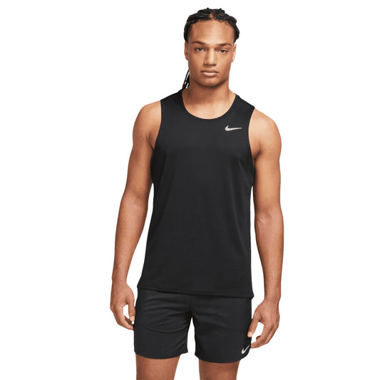 Men's Nike Run Dri-FIT Miler Tank Top 'Black'