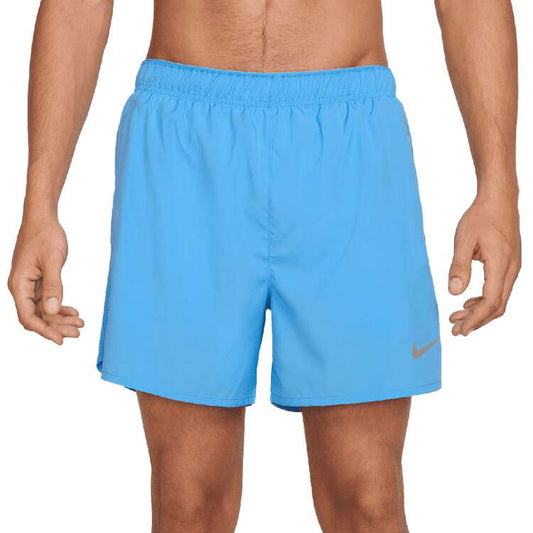 Nike Challenger Dri-FIT 5 Inch Brief-Lined Running Shorts Blue