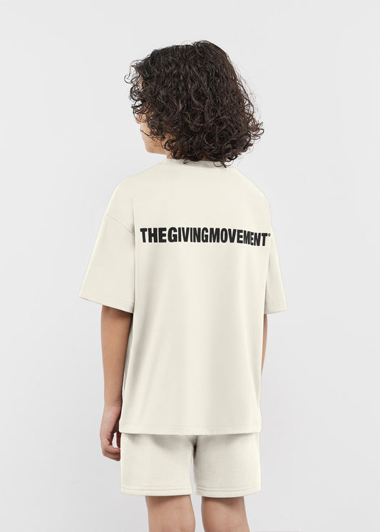 TGM Oversized T-Shirt Kid's 'Ivory'