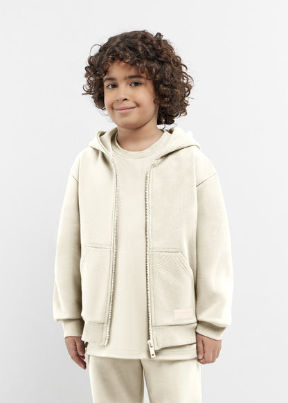 TGM Oversized Zip Hoodie 'Ivory'