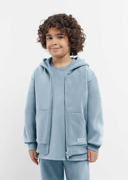 TGM Oversized Zip Hoodie 'Powder Blue'