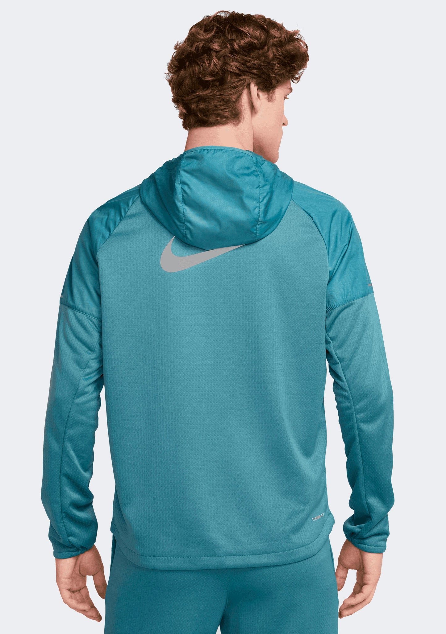 Nike Men's Sphere Miler Therma Fit Jacket 'turquoise Blue'