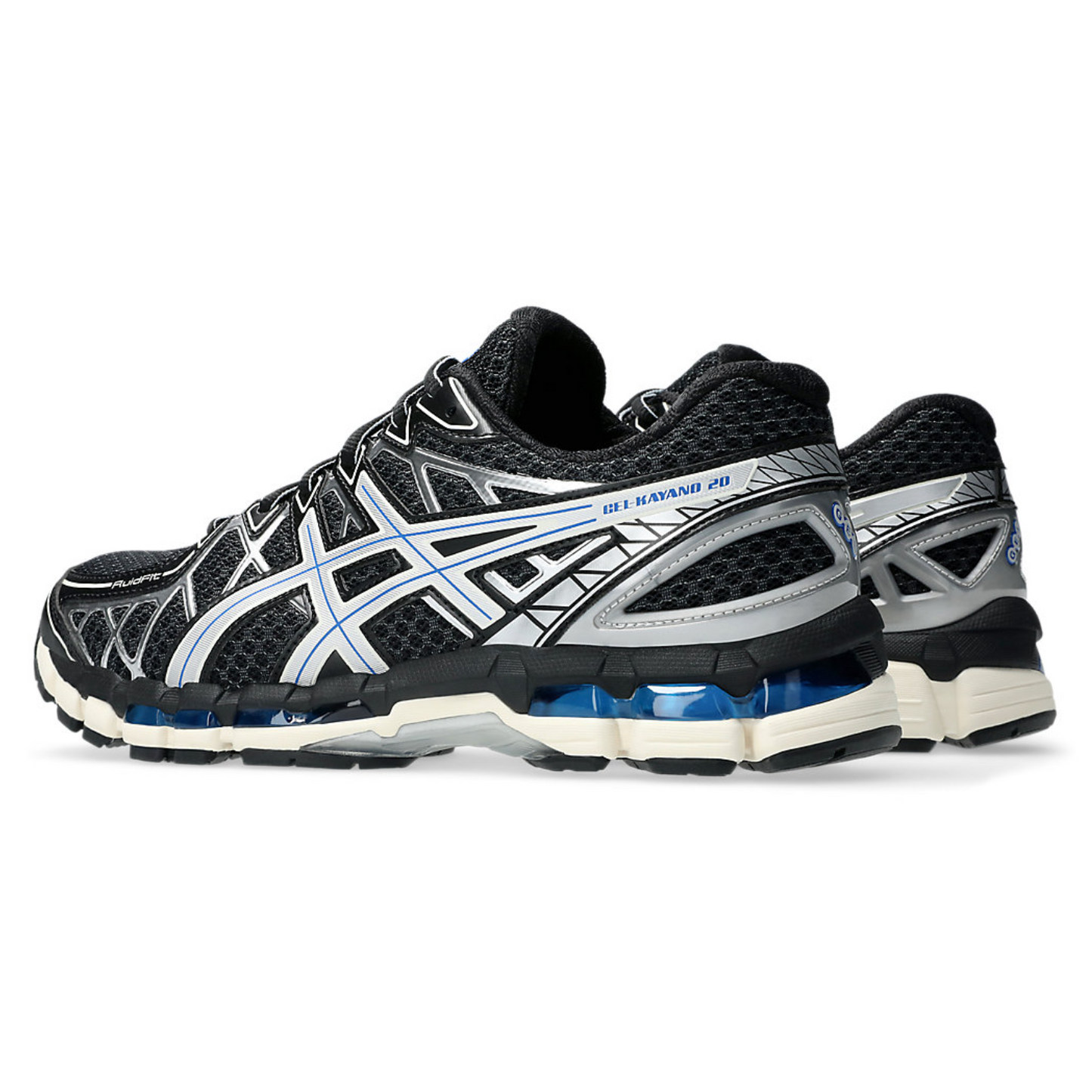 Men's Gel Kayano 20 'Black/Pure Silver'