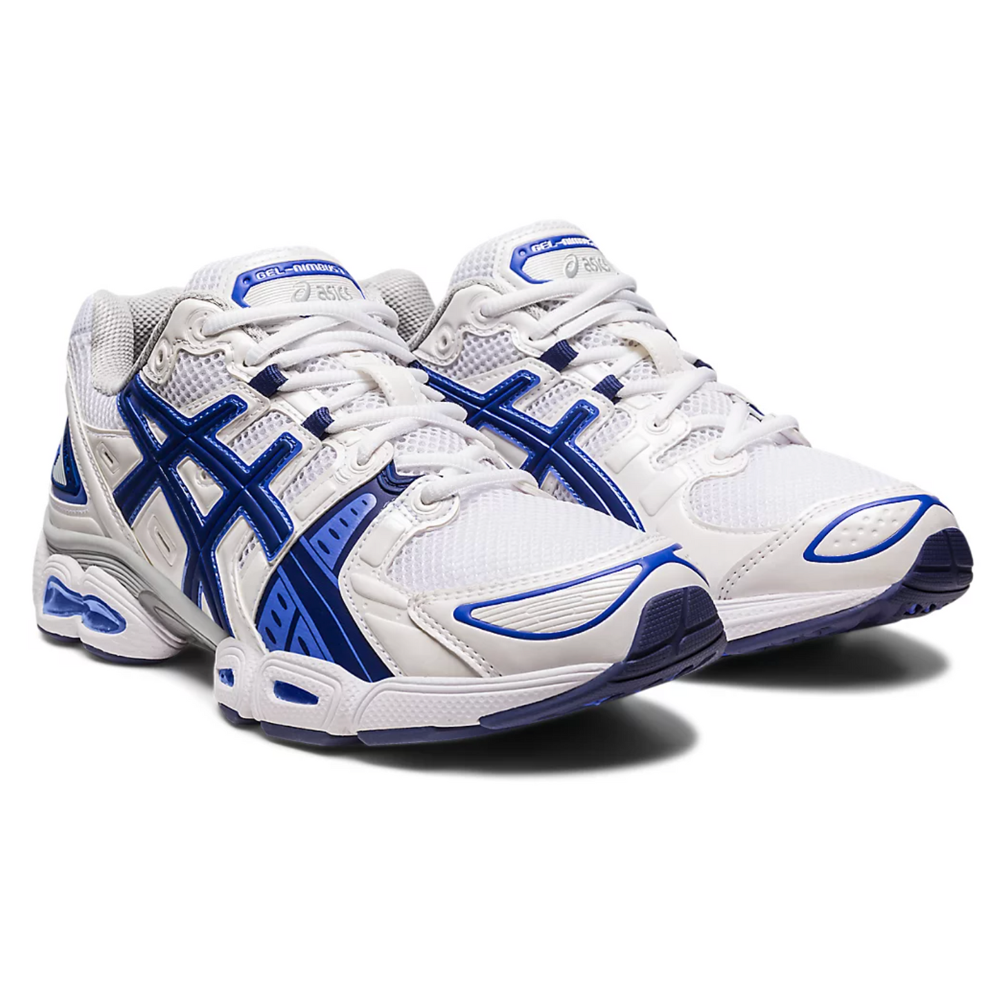 Men's ASICS GEL-Nimbus 9 'White/Indigo Blue'