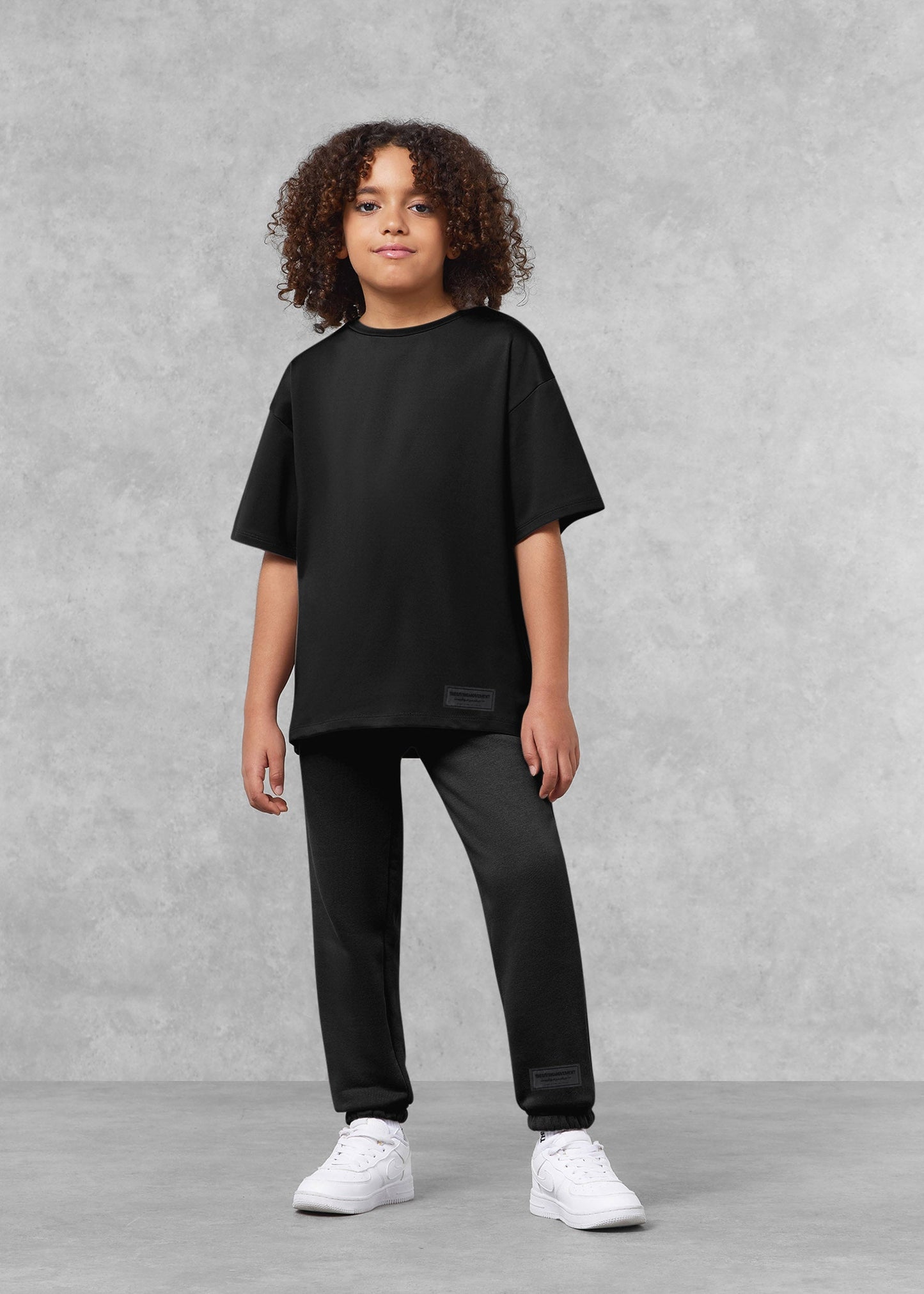 TGM Kids Oversized T-Shirt 'Pitch Black'