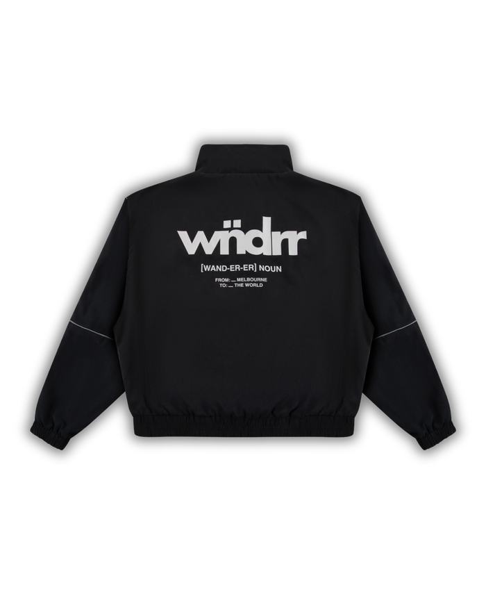 WNDRR THE WORLD SPORT JACKET 'BLACK'