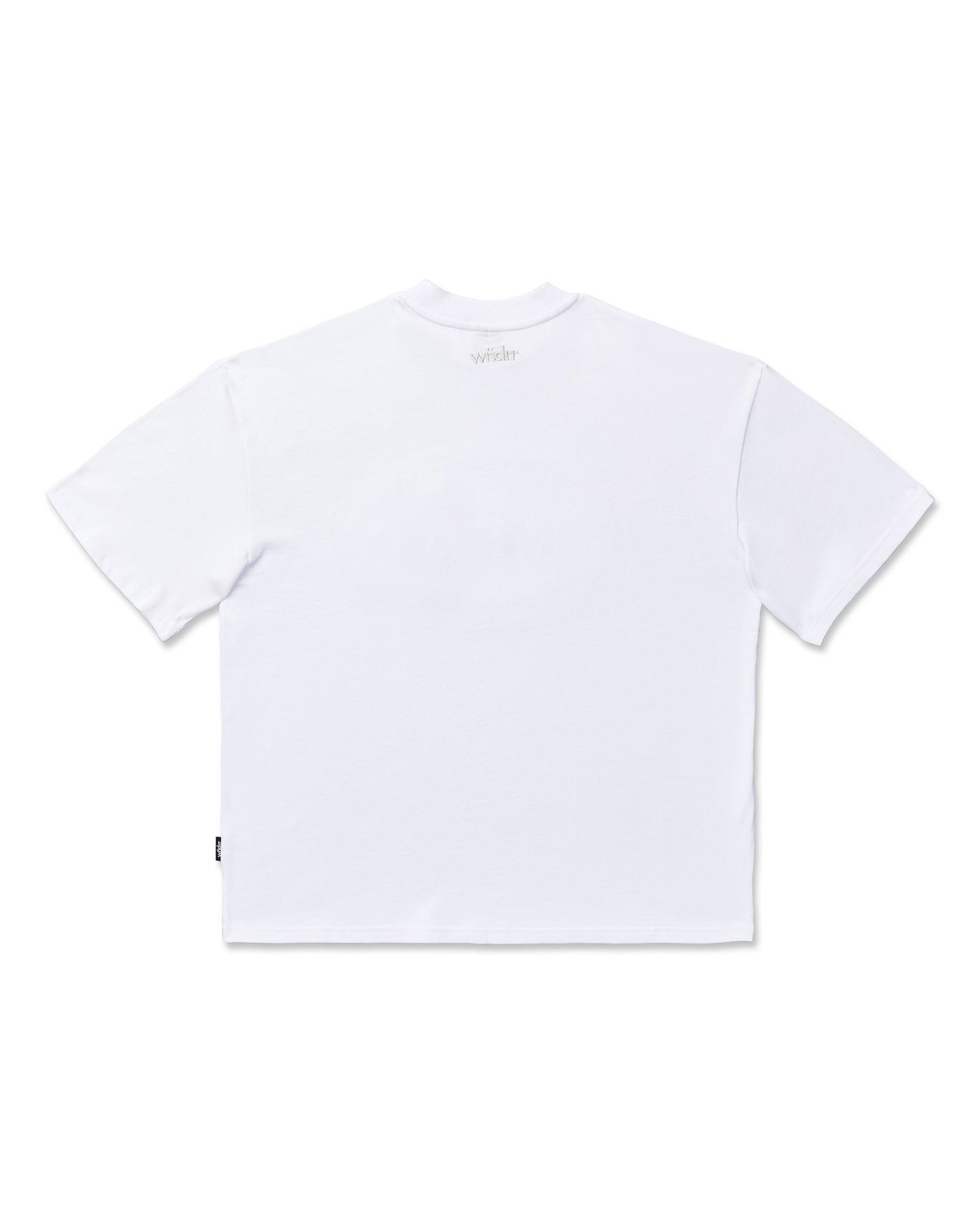 WNDRR TOKEN HEAVY WEIGHT TEE 'WHITE'