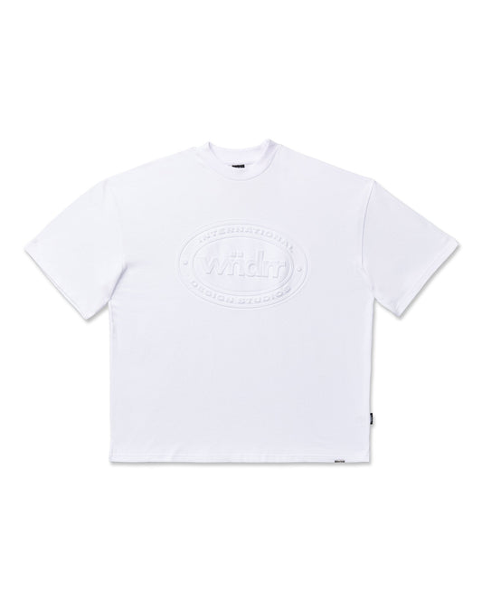 WNDRR TOKEN HEAVY WEIGHT TEE 'WHITE'